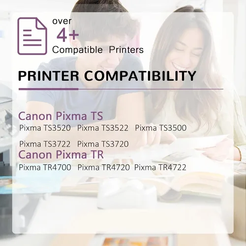 Vista 2 de Inktopia Cartuchos de tinta de repuesto para Canon 275XL 276XL 275 276 Combo Pack PG-275 XL CL-276 XL PG275 CL276 para Canon Pixma TR4720 TS3522