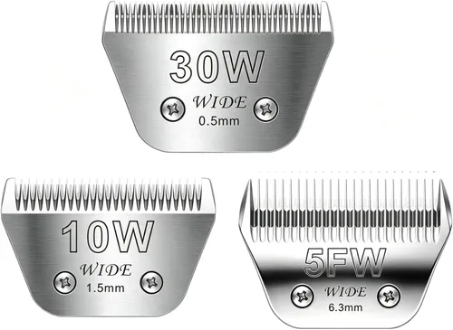 Vista 24 de 7PCS10 Cuchillas de aseo para perros compatibles con Andis Dog Clipper #10+30+40+3FC+4FC+5FC+7FC