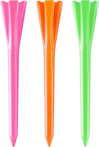 Vista 5 de Izzo Plastic Golf Tees (100 Pack)
