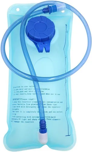 Vista 3 de Monvecle - Mochila de agua con vejiga para andar en bicicleta /Senderismo, escalar + 2L Bolsa de hidratación