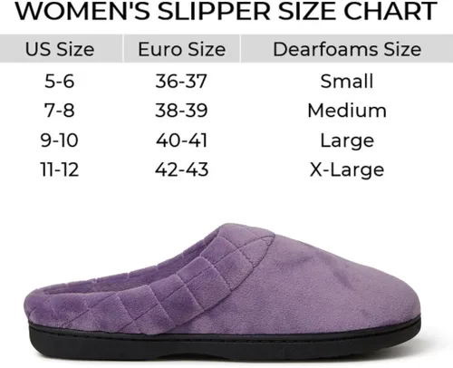 Vista 5 de Dearfoams Darcy - Pantuflas de velour de microfibra, tipo zueco con bordes acolchados, para mujer