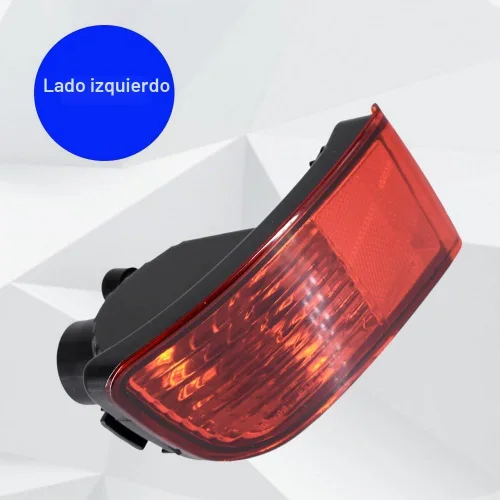 Vista 3 de Reflector de Parachoques Trasero Luz de Cola Compatible con 2003-2005 Toyota 4Runner 2002-2009 Toyota Land Cruiser Prado 120 (Lado del Conductor)