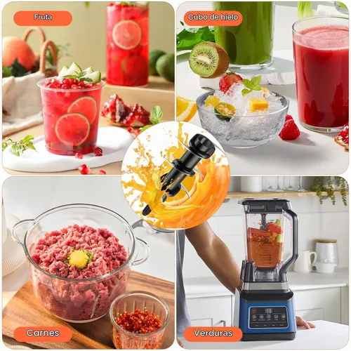 Vista 5 de Reemplazo de 6 cuchillas para jarra Ninja Blender de 72 oz