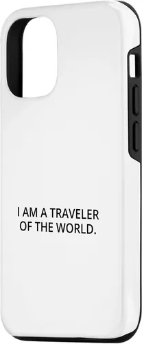 Vista 2 de iPhone 14 Soy un viajero del mundo. Case