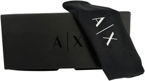 Vista 6 de Armani Exchange AX4049SF Square Sunglasses For Men + BUNDLE with Designer iWear Eyewear Care Kit