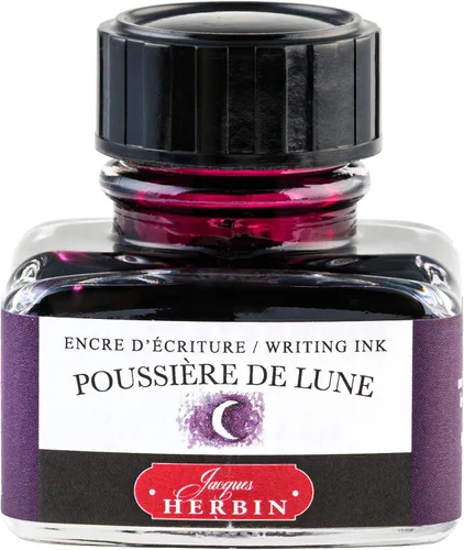 Vista 25 de Tinta para pluma estilográfica Herbin - Botella de 30 ml - Bleu Azur