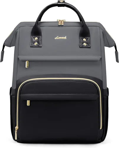Vista 24 de LOVEVOOK - Mochila para laptop para mujer, mochila de moda para mujer.., 15,6 pulg.