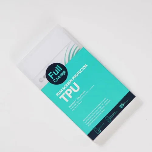 Vista 6 de Ibywind Protector de pantalla para Mi Note 10 Lite (2 unidades), película de TPU flexible, con 1 protector de lente de cámara, 1 película trasera