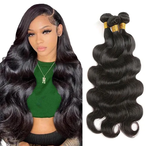 Vista 154 de Color 30 paquetes de cabello humano marrón onda del cuerpo paquetes 8 10 12 pulgadas brasileño virgen Remy extensiones de cabello humano doble trama