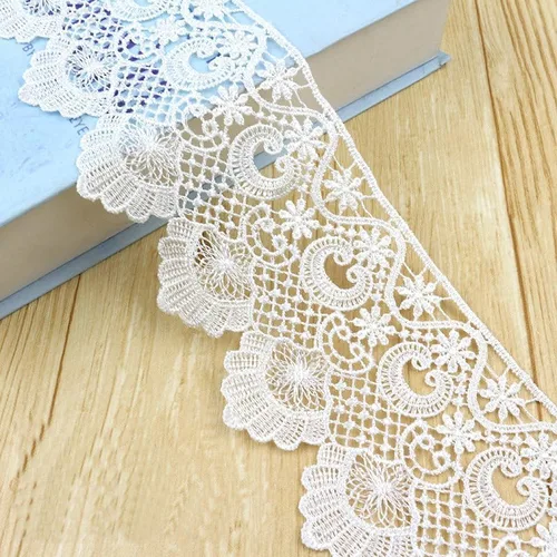 Vista 5 de Accesorios de ropa bordados de poliéster bordado ligero falda de encaje / escote/mangas DIY tela decorativa arte, embalaje de regalo, diseño