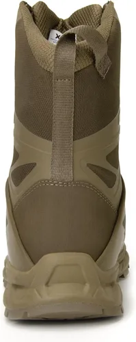 Vista 4 de XPETI Botas tácticas impermeables Stealth 8" para hombre Coyote