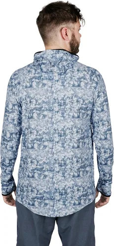 Vista 3 de BLACKSTRAP Camisa de sol UV con capucha y cuello redondo para hombre