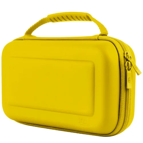 Vista 38 de Orzly Carry Case for Nintendo Switch Lite - Portable Travel Carry Case with storage for Switch Lite Games & Accessories [Solid Black]