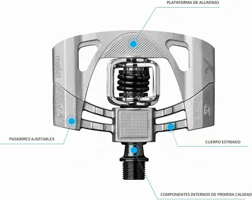 Vista 3 de Pedales CRANKBROTHERS Mallet-2