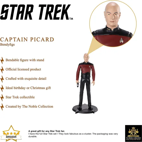 Vista 2 de BendyFigs Star Trek Picard