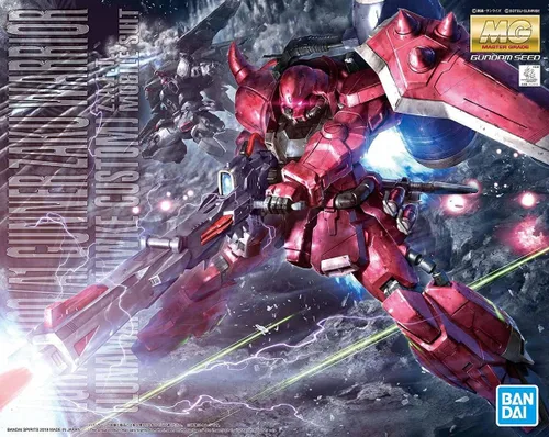 Vista 2 de Bandai Hobby MG 1/100 Gunner Zaku Warrior (Lunamaria Hawke Custom) Gundam Seed Destiny