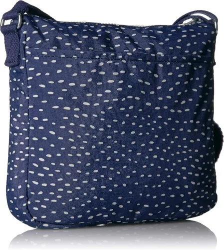 Vista 2 de Kipling Sebastian Sparkly Gold - Bolso cruzado para mujer color morado
