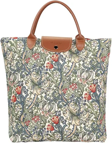 Vista 25 de Signare Bolsa plegable para tapiz, bolsa de compras reutilizable, bolsa de comestibles