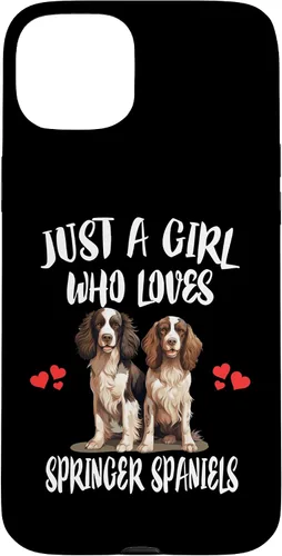 Vista 9 de Just A Girl Who Loves Springer Spaniels Dog Case for iPhone 17