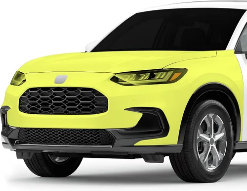 Vista 9 de BOGAR TECH DESIGNS Funda para kit de película PPF para parachoques delantero Honda HR-V 2023+, sujetador transparente