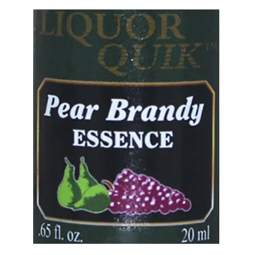 Vista 2 de Liquor Quik Brandy de pera - Esencia de Brandy Natural 0.7 fl oz