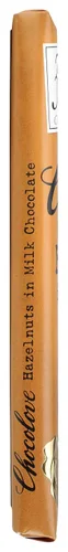 Vista 7 de Chocolove XOXO Avellanas en barra de chocolate con leche - Barra de 3.2 oz