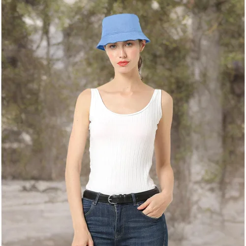Vista 63 de Falari - Sombrero de algodón unisex para hombre y mujer
