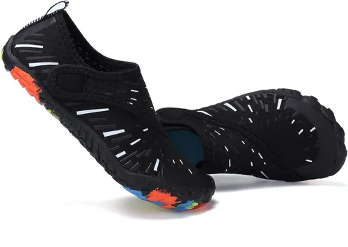 Vista 9 de CIOR Zapatos acuáticos para niños y niñas, tenis deportivos acuáticos, ligeros, deportivos de secado rápido (bebéniño pequeñoniño grande)