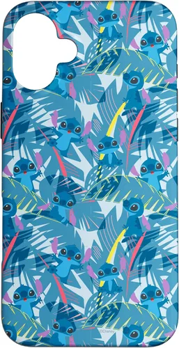 Vista 23 de Disney Lilo and Stitch - Carcasa para iPhone 17, diseño tropical de los años 90