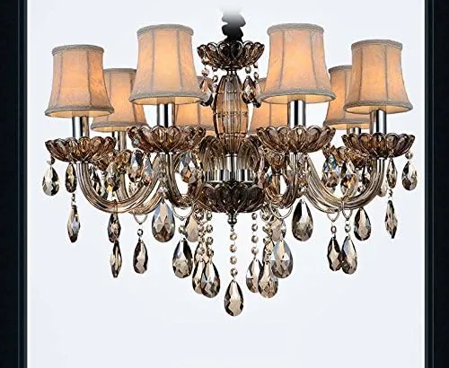 Vista 3 de Fushing cuentas de cristal en forma de gota, prismas colgantes, candelabro de techo de 1 pie, 10 unidades, Transparente, 38mm