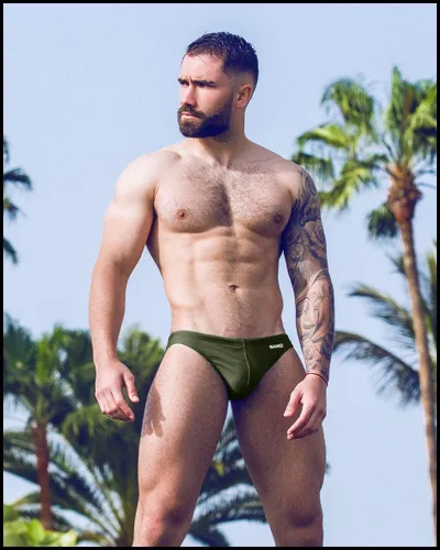 Vista 7 de Bang Men's Swimwear - Swim Mini Brief - Low Rise Fit Bikini Swimsuit