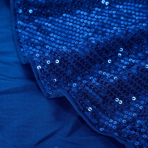 Vista 8 de Belle Poque Vestido de cóctel vintage para mujer, de manga larga, cuello en V, fruncido, con lentejuelas de sirena, vestido midi de terciopelo