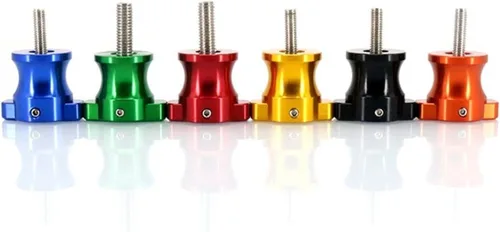 Vista 2 de Soportes de marco CNC para motocicleta, tornillos deslizantes de 0.236 in, carretes de basculante para Yamaha XJ6 Diversion 2010-2015 deslizadores