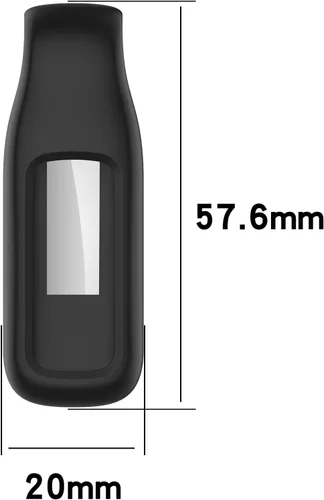Vista 5 de FitTurn Clip para Fitbit Luxe Funda de repuesto de silicona suave Accesorios para estuche de clip Luxe (5 unidades)