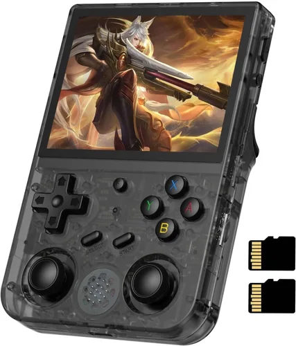 Vista 8 de Consola de juegos portátil retro RG353V, sistema operativo dual Android 11 y sistema Linux compatible con WiFi 5G Bluetooth 4.2, Moonlight