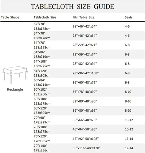 Vista 7 de 52x70inches Apple Green Tablecloth Heavy Duty Washable Polyester Fabric Table Cloth Rectangular Solid Color Table Cover for Kitchen Dining Room