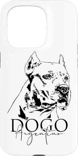 Vista 14 de Dogo Argentino Dog Portrait Dog Portrait Dogs Case for iPhone 17