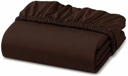 Vista 30 de Sábana bajera ajustable de lujo suave de 600 hilos, 100% algodón egipcio, sábana bajera ajustable individual con elástico alrededor, se adapta a