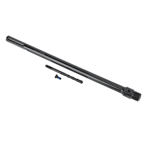 Vista 25 de Mollom Sierra perforadora para hormigón SDS Plus de 8.661 in, cortador de agujeros de alta resistencia con broca de posición central de 4.331 in