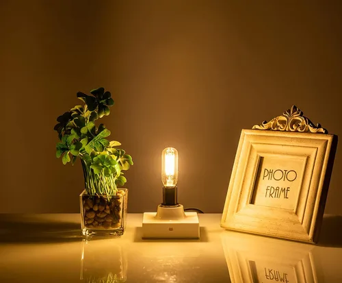 Vista 6 de SHUWDKAR Bombillas LED de candelabro de 12 voltios, base E12, 4 W, blanco cálido, 2700 K, 40 W, incandescente de repuesto de bajo voltaje, bombilla