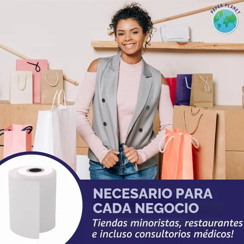 Vista 11 de PaperPlanet Papel de recibo para Dejavoo P1 P3 P8 QD1 QD2 QD4 Z8 Z9 30