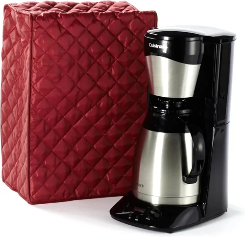 Vista 11 de Covermates Keepsakes - Funda para cafetera, protección contra el polvo, resistente a las manchas, lavable, funda para electrodomésticos, color negro