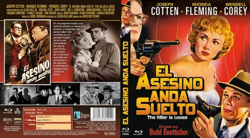 Vista 2 de The Killer Is Loose Blu-Ray, Reg.ABC Import - Spain