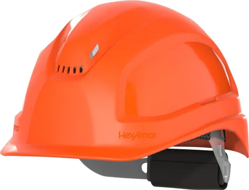 Vista 14 de HexArmor Casco de Seguridad Ceros® Casco Ceros® Duro Blanco