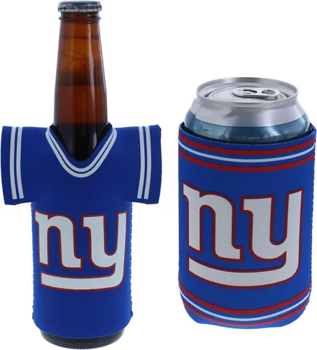 Vista 85 de Soporte aislante para latas y botellas de fútbol americano enfriador de bebidas Huggie (Nueva Orleans (Saints) - Negro) Nueva Orleans (Santos)