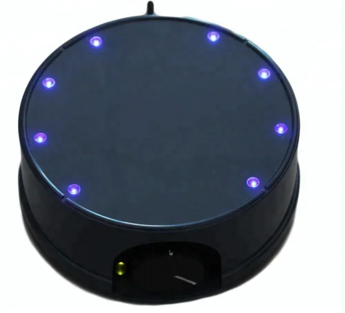 Vista 2 de Mini agitador magnético, velocidad ajustable, capacidad de 1 litro con luz LED para laboratorios, restaurantes y uso doméstico