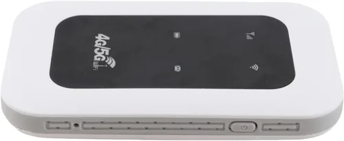 Vista 9 de Goshyda Enrutador WiFi móvil 4G LTE desbloqueado con ranura para tarjeta SIM, dispositivo de punto de acceso portátil de 300 Mbps para viajes, mini