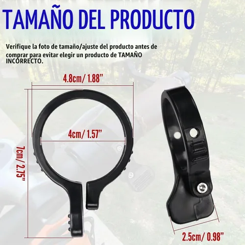Vista 2 de Canitu Thumb Throttle Adapter,E-Bike Throttle Adapter Attachment Drive Conversion Kits Replacement for Rad, for Lectric, for Pedego, for Himiway