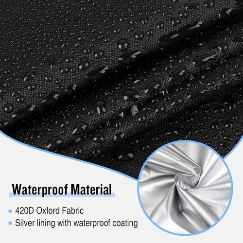 Vista 4 de Kingling Cubierta para compresor de aire, a prueba de polvo, impermeable, para compresor de aire portátil de panqueques de 8 galones, funda