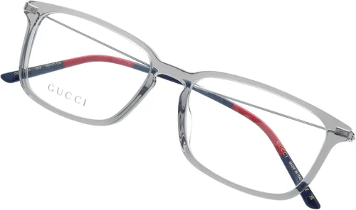 Vista 7 de Gucci GG1056OA 003 Marco De Gafas De Los Hombres Plata Borde Completo Rectangular 2.205 in, azul, gris, plateado (GreySilverBlue)